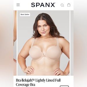 SPANX Nude Lightly Lined Full Coverage Bra